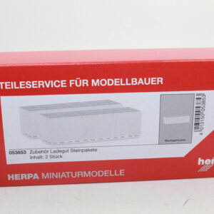 53853 Herpa Steinpakete, 2 Stück "Basic"