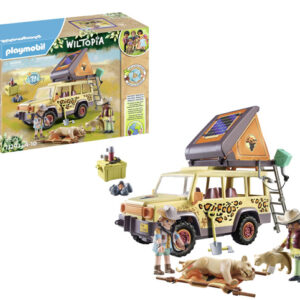 71293 Playmobil® Met de terreinwagen bij de leeuwen