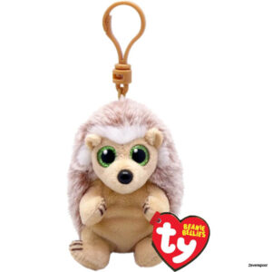 2011646 TY Pluche BEANIE BABIES BELLIES CLIP BUMPER HEDGEHOG 10CM