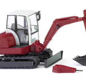 65808 Wiking Mini-Bagger HR 18 - purpurrot