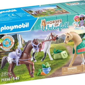 71356 Playmobil® 3 paarden met accessoires