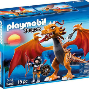 5483 Playmobil® Gouden draak met soldaat