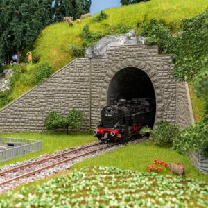 120576 Faller 2 Tunnelportale, 1-gleisig