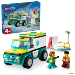 60403 LEGO® Ambulance en snowboarder
