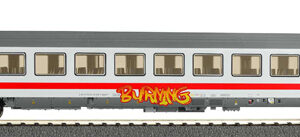 58848 Piko Personenwg. Bpmz 284 2. Kl. DB AG VI, mit Graffiti