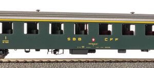 96764 Piko Personenwg. EW I 1. Kl. alte Schrift SBB IV