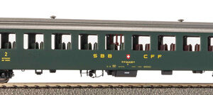 96765 Piko Personenwg. EW I 2. Kl. alte Schrift SBB IV