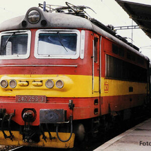97407 Piko E-Lok Rh 242 rot-gelb ?SD V + DSS PluX22