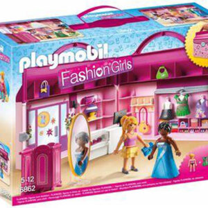 6862 Playmobil® Fasion Girls Modeboutique Om Mee Te Nemen, Meerkleurig