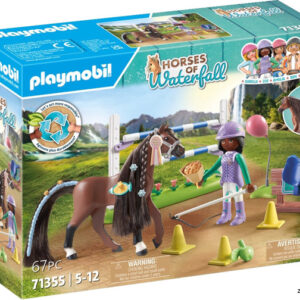 71355 Playmonil® Horses of Waterfall Zoe en Blaze