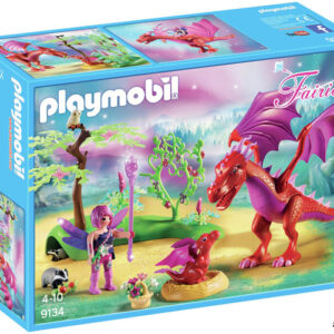 9134 Playmobil® Drakenmama met Baby Speelgoedset, Meerkleurig