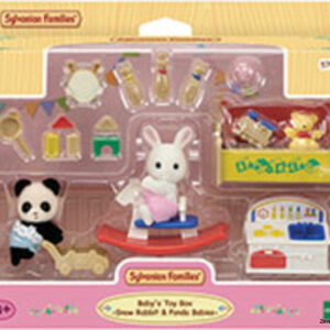 5709 Sylvanian Families Baby Panda & Sneeuwwitkonijn