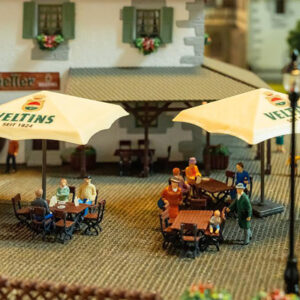 180437 Faller Biergarten-Set Veltins