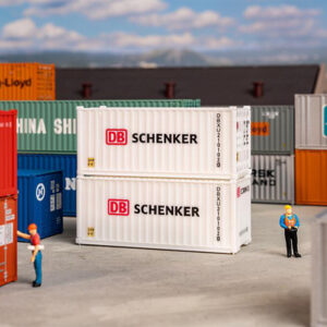 182053 Faller 20' Container DB, 2er-Set