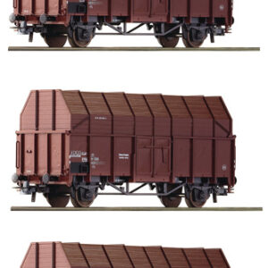 6600056 Roco 3er Set Sägespänewag. ÖBB
