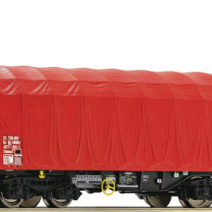 6600085 Roco Schiebeplanenwag. Onrail