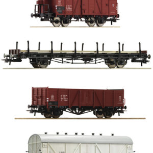 6600101 Roco 4er Set Güterzug PKP
