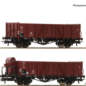 76289 Roco 2er Set off.Güterwag. DB