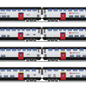 7700007 Roco 8er Set Triebzug RABe 502 SBB