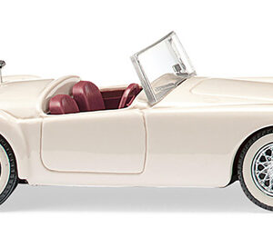 81805 Wiking Gauge H0 MG A Roadster - pearl white