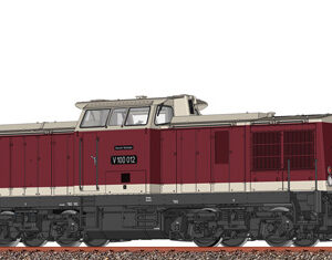 41713 Brawa H0 Diesellok  BR V 100 DR III DC ex