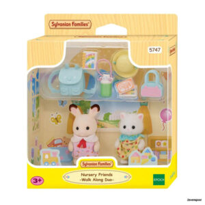 5747 Sylvanian Families DUO PEUTERVRIENDJES SAMEN WANDELEN