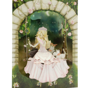 151 Santoro Swing Cards - Princess On A Swing