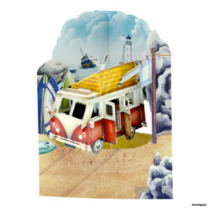 154 Santoro Swing Cards - Camping Van