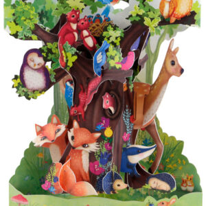 186 Santoro Swing Cards - Forest Animals
