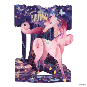 217 Santoro Swing Cards - Magical Birthday (Unicorn)
