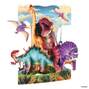 220 Santoro Swing Cards - Land of the Dinosaurs