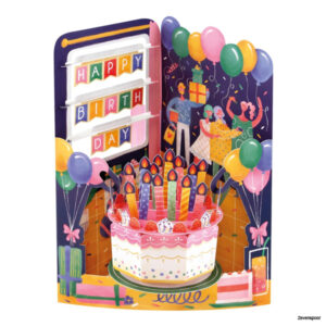 223 Santoro Swing Cards - Birthday Celebration