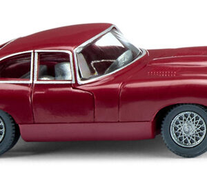 80303 Wiking Jaguar E-Type Coupé  karmozijnrood