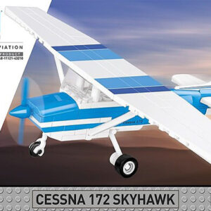 26622 Cobi Bouw Sets Cessna 172 Skyhawk-White-Blue
