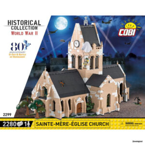2299 Cobi Bouw Sets Sainte-Mère-Église Church