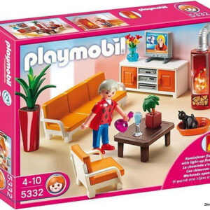 5332 Playmobil® Gezellige living/Salon avec cheminée