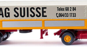 51503 Wiking Dieplader oplegger (Krupp 806) Transag Suisse