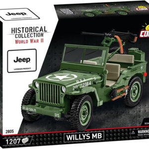 2805 Cobi Bouw Sets Willys MB & m2 Gun