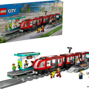 60423 LEGO® Stadstram en station
