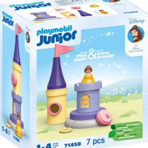 71458 Playmobil® JUNIOR & Disney: Belle's speeltoren met melodie