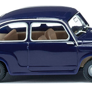 09907 Wiking Fiat 600 - dunkelblau