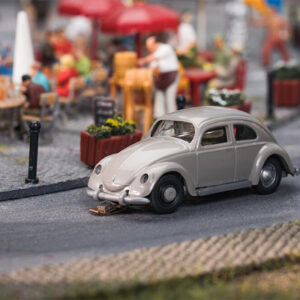 161444 Faller VW Käfer, grau (BUSCH)