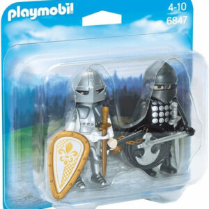 6847 Playmobil®  Zwarte ridder en zilveren ridder