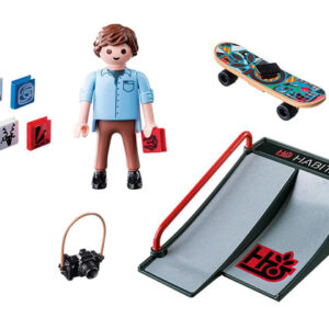 9094 Playmobil® Skater met skateramp