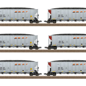 24911 Trix US Hopper Car-Set BNSF