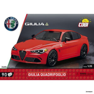 24604 Cobi Bouw Sets Giulia Quadrifoglio