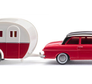 20203 Wiking Ford Taunus 12M met caravan