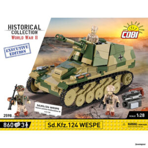 2598 Cobi Bouw Sets Sd.Kfz.124 Wespe - Executive Edition