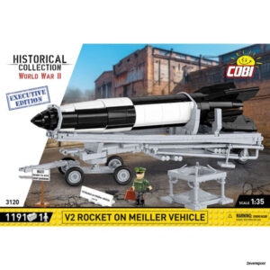 3120 Cobi Bouw Sets V2 Rocket on Meiller Vehicle - Executive Edition