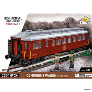 6289 Cobi Bouw Sets Compiègne Wagon (22 June 1940)